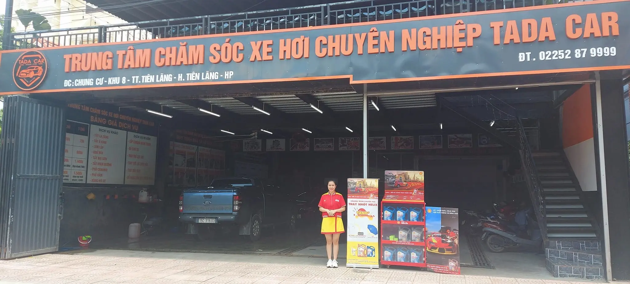 Trung tâm chăm sóc xe hơi chuyên nghiệp Tada Car